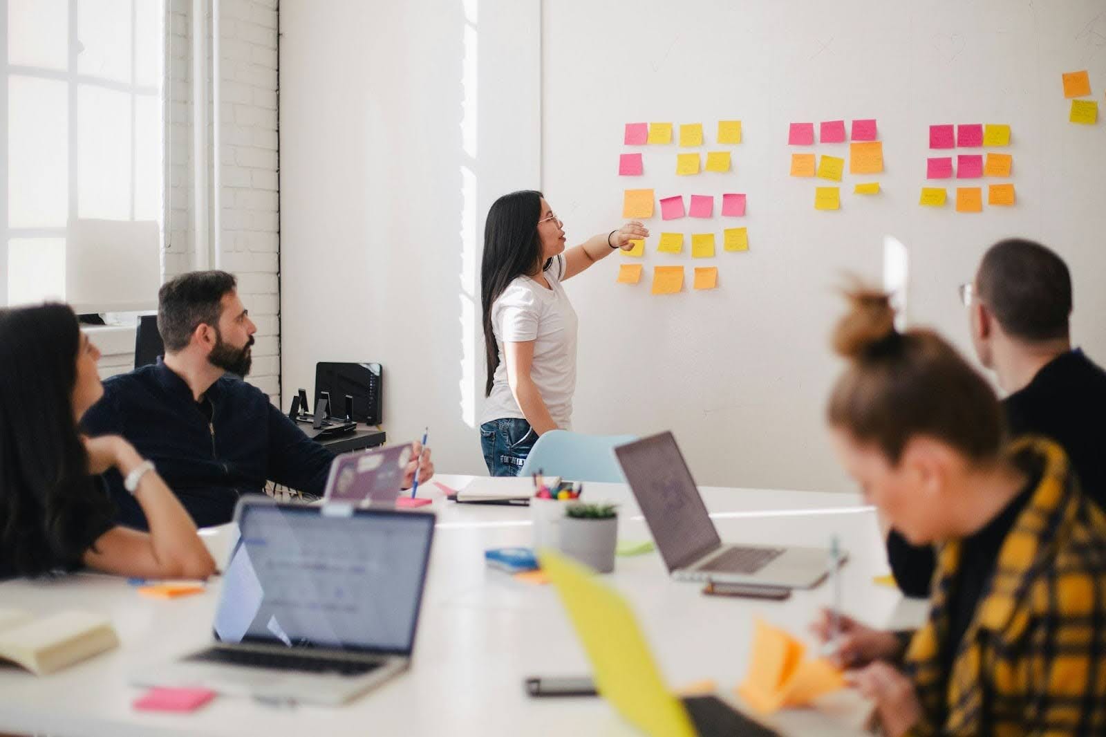 Brand strategy meeting