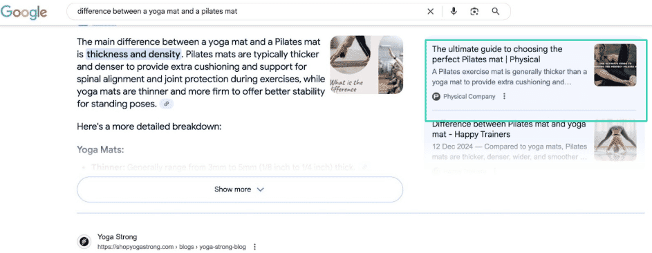 How to use AI to optimise your buyer journey 1 AI overviews - SOZO Web Design Agency